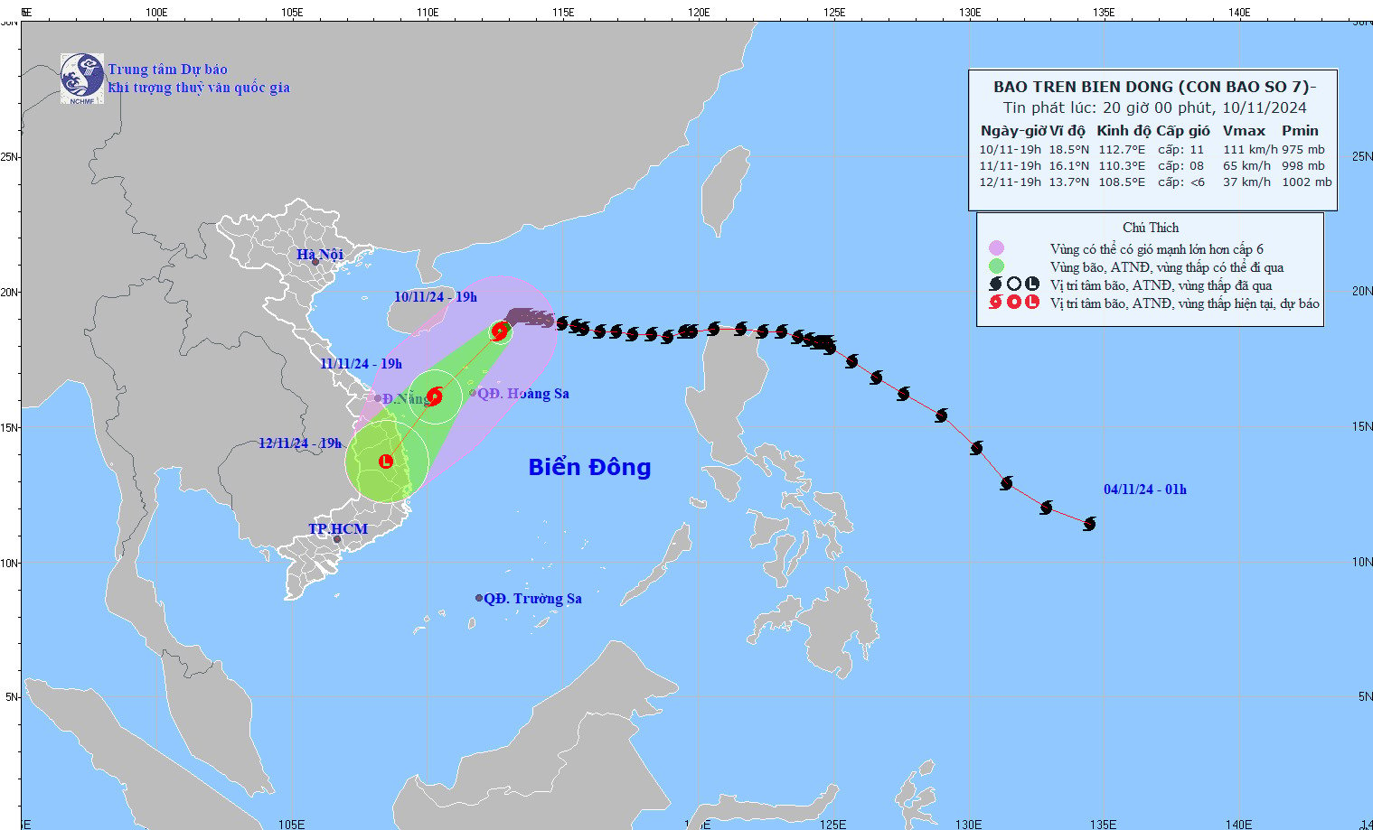 Tin bão mới nhất: Diễn biến về vị trí và cường độ của hai cơn bão, một trên biển Đông - Ảnh 1.