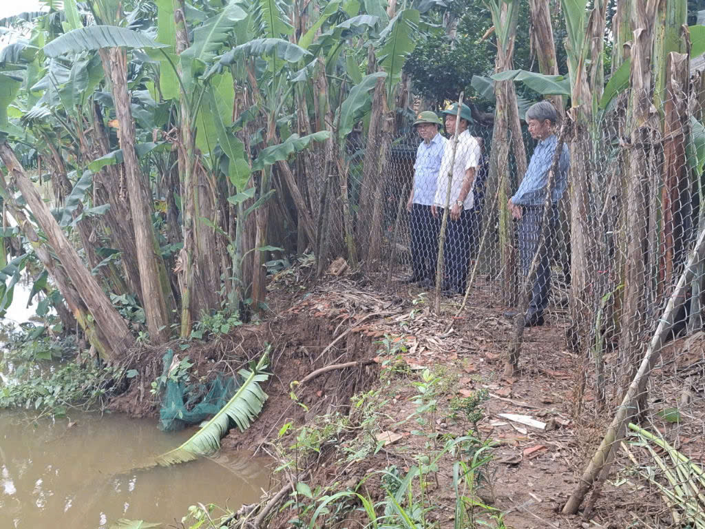 Cần sớm triển khai giải pháp khắc phục tình trạng sạt lở mở rộng khu vực bờ sông Vĩnh Định