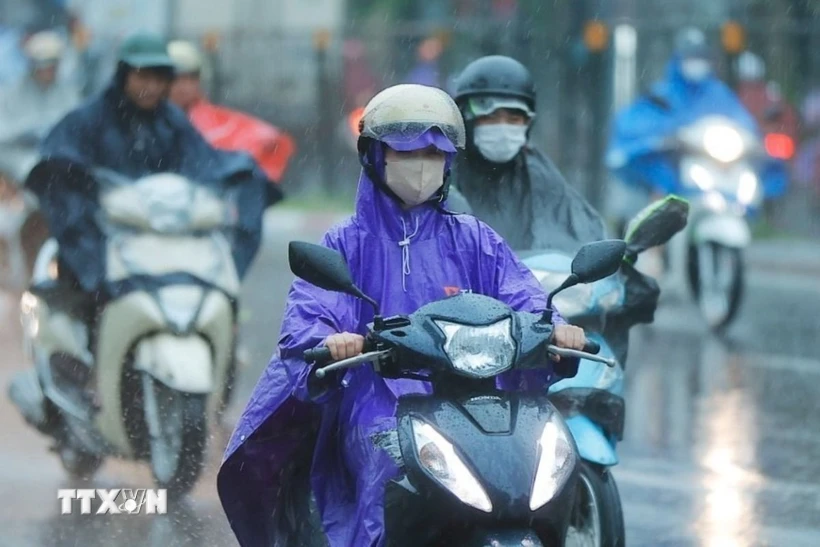 Wettervorhersage für den 19. Oktober: In der Hauptstadt Hanoi gibt es Gewitter und starke Winde