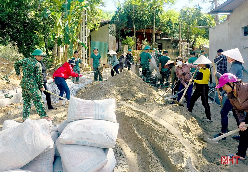 Dấu ấn đỡ đầu, tài trợ trên những miền nông thôn mới Hà Tĩnh