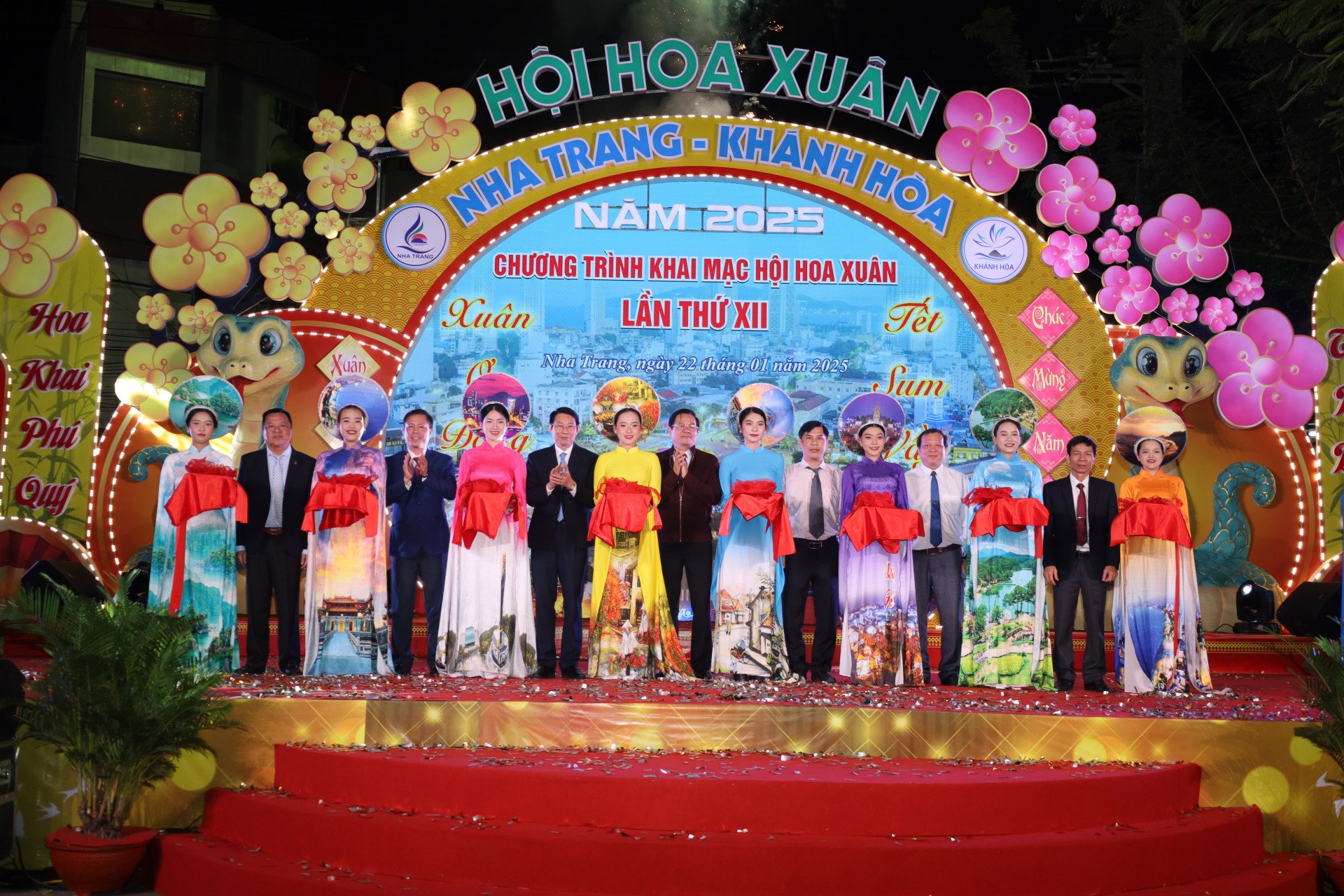 Eröffnung des Frühlingsblumenfestivals Nha Trang – Khanh Hoa 2025