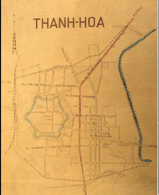 Hình ảnh Trấn thành Thanh Hoa giai đoạn 1804-1945