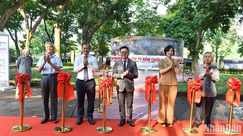 Opening of the interactive panorama exhibition celebrating the 70th anniversary of Dien Bien Phu Victory