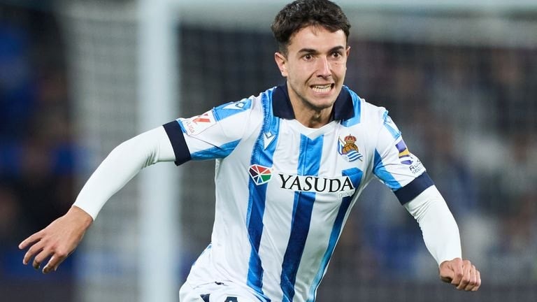 Arsenal and Manchester City could battle for Spain midfielder Martin Zubimendi in January - Paper Talk | Football News | Sky Sports