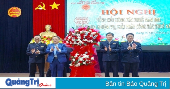 Tổng thu nội địa trên địa bàn tỉnh năm 2024 ước  đạt  3.405 tỉ đồng