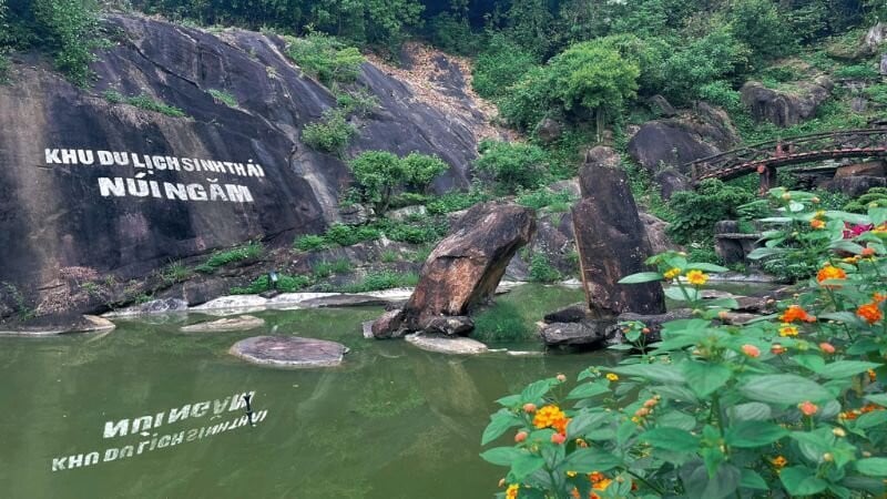 ンガム山エコツーリズムエリア。
