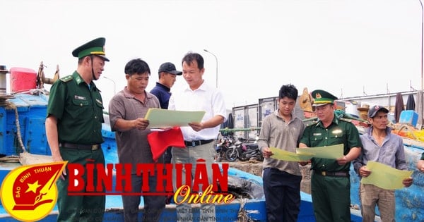 Binh Thuan focuses on fighting IUU fishing