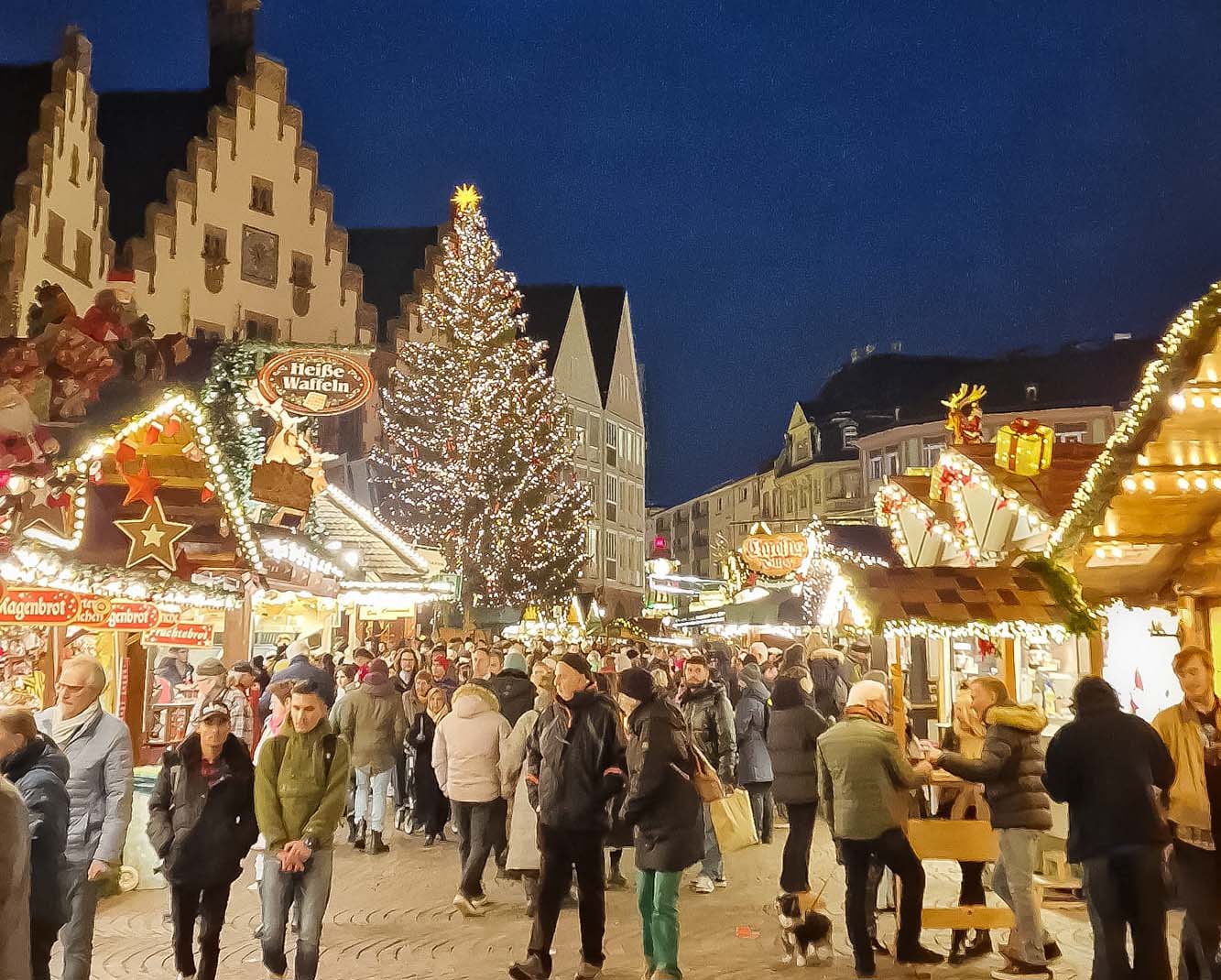 Europa begrüßt Weihnachten in leuchtenden Farben