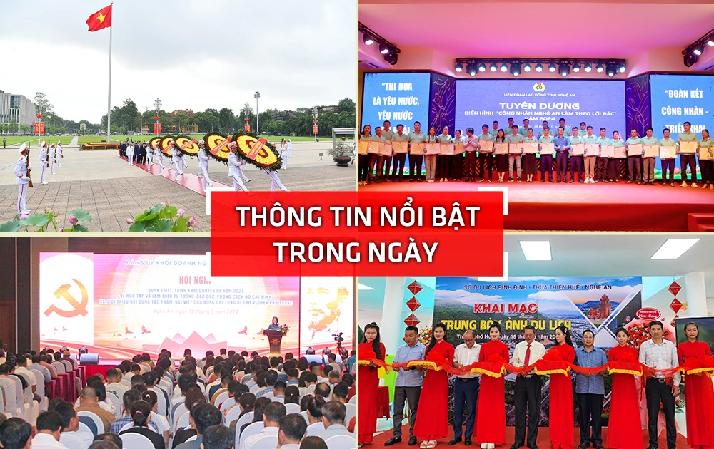 Nghe An: Highlights on May 18