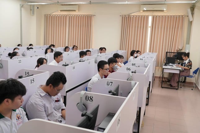 Der Bewertungstest der Ho Chi Minh City University of Education weist viele Änderungen auf. Foto 1