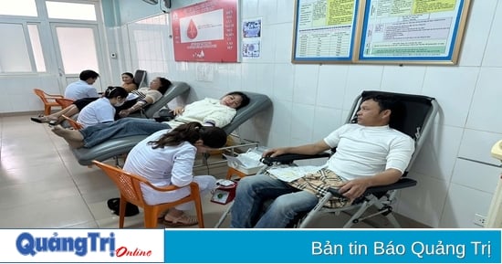 Trên 10.800 đơn vị máu toàn phần được tiếp nhận qua các đợt hiến máu tình nguyện