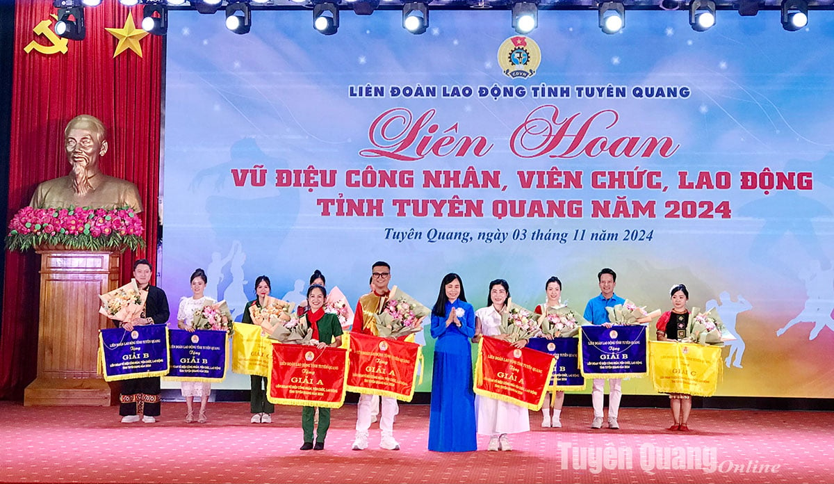 Liên hoan Vũ điệu công nhân, viên chức lao động năm 2024