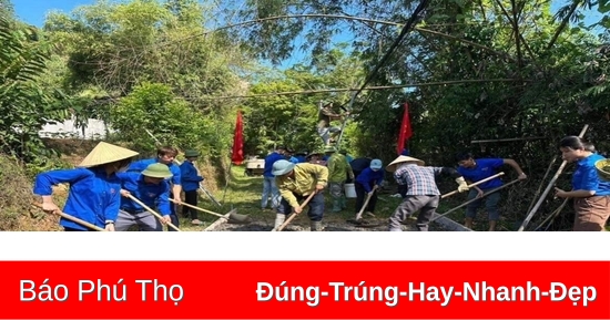 Thanh Sơn có thêm 1 xã đạt chuẩn nông thôn mới