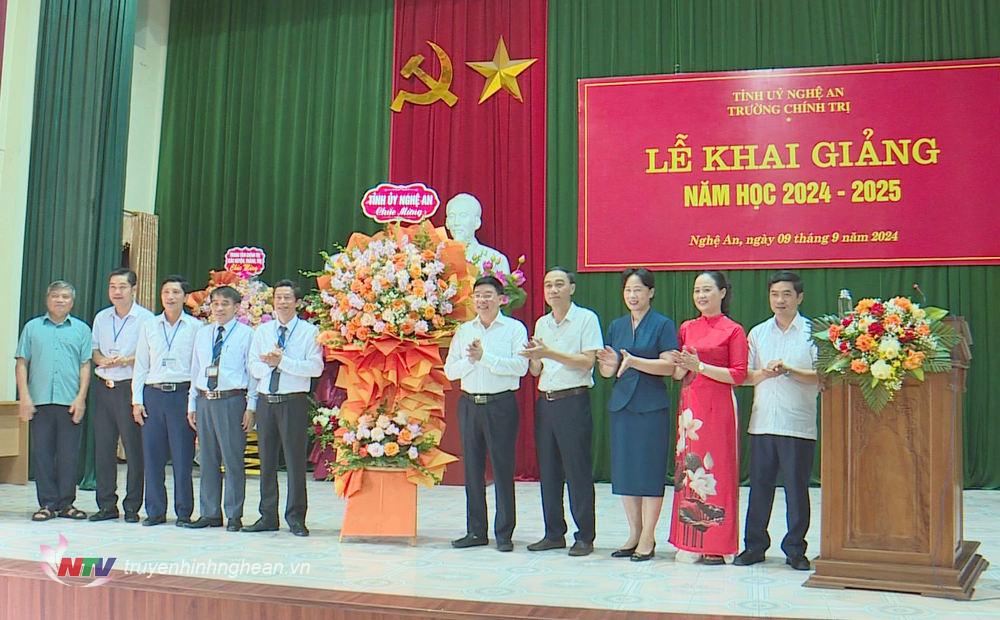 Trường Chính trị tỉnh khai giảng năm học mới 2024 - 2025