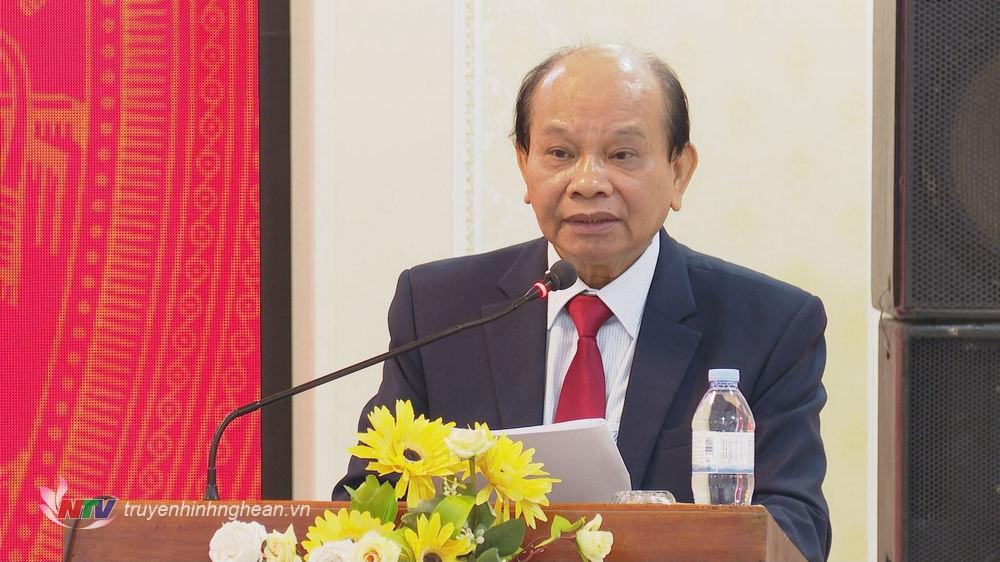 Herr Hoang Duc Cuong, Vizepräsident und Generalsekretär der Union, präsentierte auf der Konferenz einen Bericht.