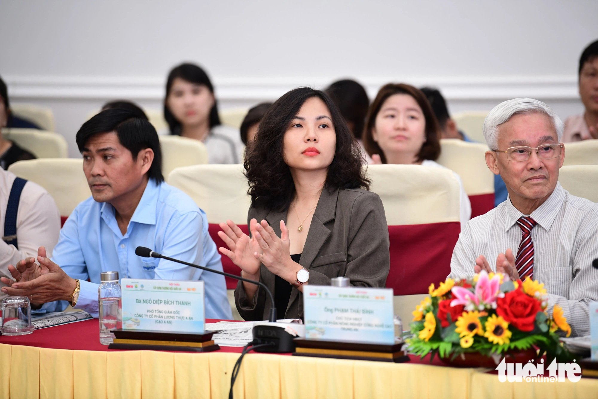 Mehr als 150 Gäste nahmen am Workshop zum Aufbau einer nationalen Marke für vietnamesischen Reis teil – Foto 3.