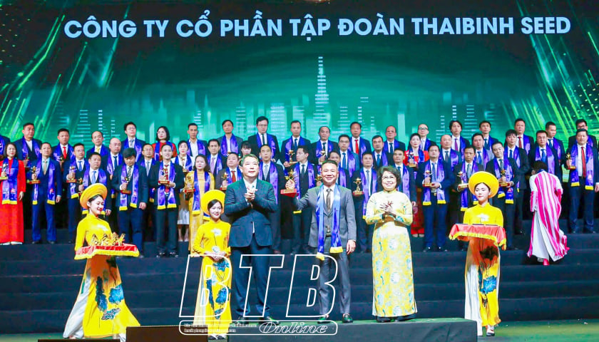 ThaiBinh Seed đạt giải thưởng Sao Vàng đất Việt năm 2024