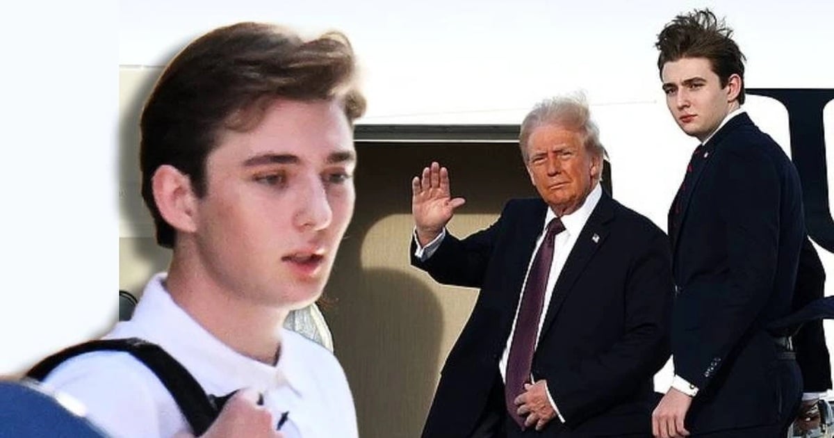 Latest images of "youngest son" Barron Trump and a series of hot information