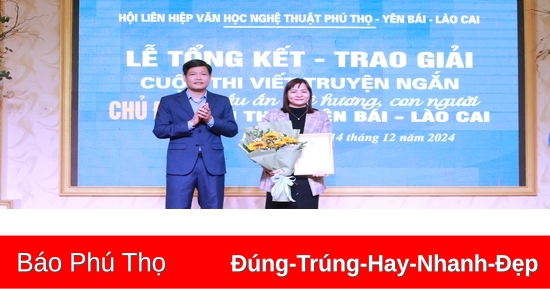 Summary and award ceremony of the short story writing contest "Imprints of the homeland and people of Phu Tho - Yen Bai"