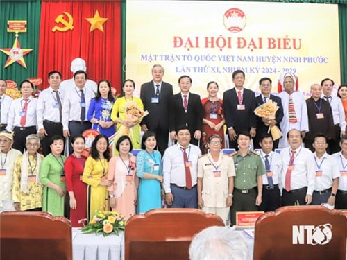 Der 11. Kongress der Vietnamesischen Vaterländischen Front des Distrikts Ninh Phuoc