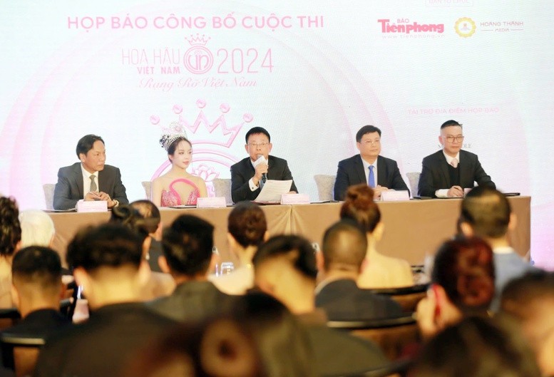 Conferencia de prensa para anunciar el concurso Miss Vietnam 2024