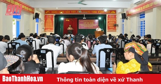 Tập huấn, bồi dưỡng chuyên môn, nghiệp vụ, truyền dạy văn hóa phi vật thể tại huyện Như Thanh