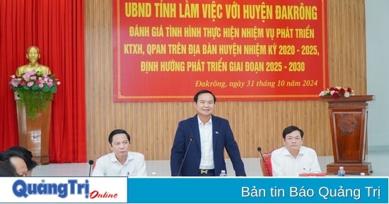 Cần tạo đột phá trong phát triển kinh tế để sớm đưa huyện Đakrông thoát nghèo