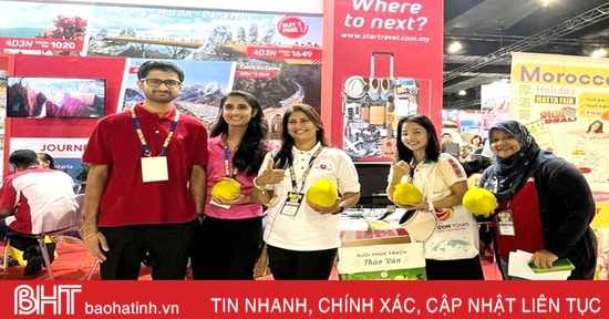 Cơ hội “xuất ngoại” của bưởi Phúc Trạch sau triển lãm tại Malaysia