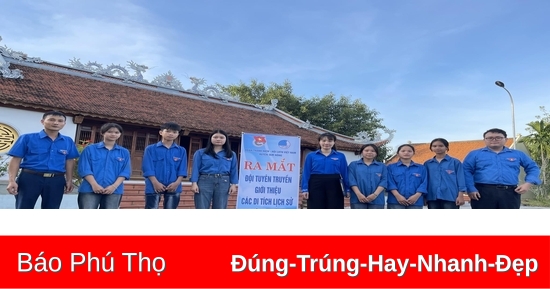 Ra mắt các Đội hình tuyên truyền, giới thiệu di tích lịch sử, văn hóa huyện Tam Nông