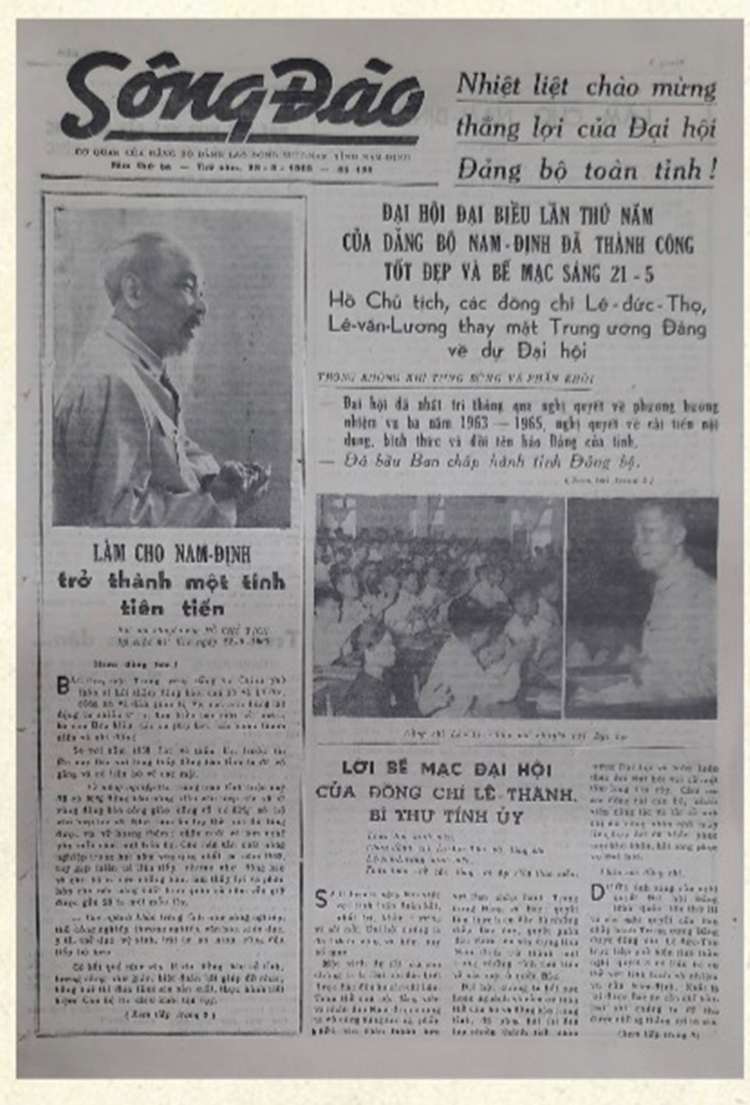 By June 1963, Song Dao Newspaper had published 203 issues.