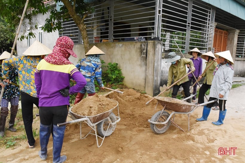 Động lực thúc đẩy xây dựng nông thôn mới ở Lộc Hà