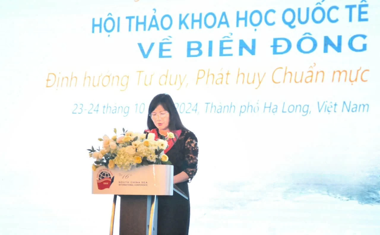 Khai mạc Hội thảo Khoa học Quốc tế về Biển Đông lần thứ 16: Định hướng tư duy, phát huy chuẩn mực