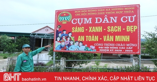 Chung sức xây dựng cụm dân cư “Sáng - xanh - sạch - đẹp - an toàn