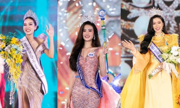 Y Nhi, Kieu Duy et Ky Duyen sont les trois premières beautés vietnamiennes à participer à des concours de beauté internationaux en 2025.