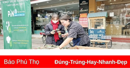 Đổi pin lấy cây - Hành động nhỏ, ý nghĩa lớn