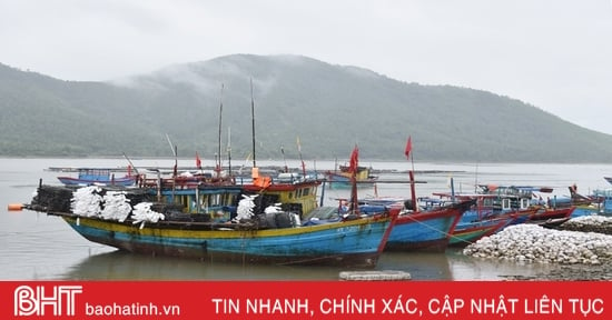 Chủ động hỗ trợ ngư dân Hà Tĩnh trong mùa mưa bão