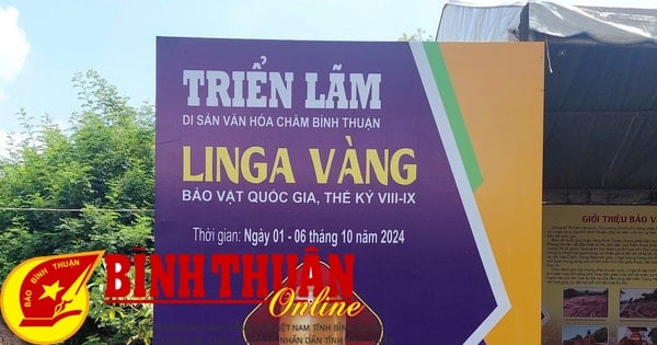 Ấn tượng không gian “Triển lãm Di sản văn hóa Chăm Bình Thuận”