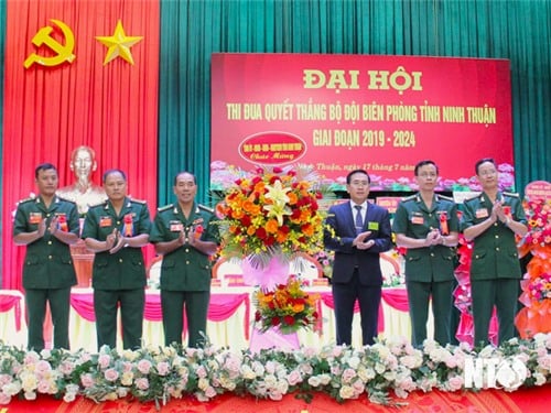 Đại hội Thi đua Quyết thắng Bộ đội Biên phòng Ninh Thuận giai đoạn 2019-2024