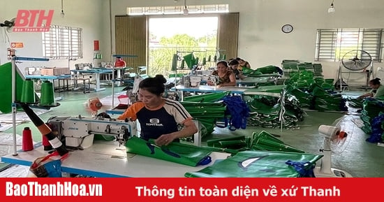 Industrial and handicraft development in Ngoc Phung