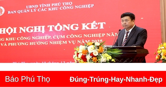 Tổng kết hoạt động các khu, cụm công nghiệp năm 2024