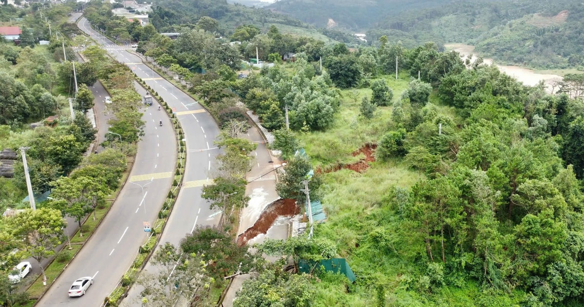 Dak Nong espera completar la reparación del deslizamiento de tierra en la Carretera Nacional 14 para junio de 2026.