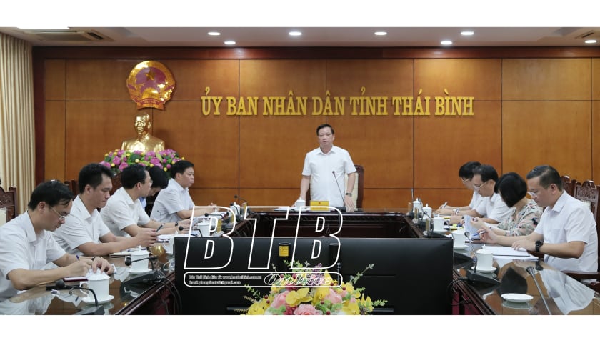 Họp Ban Cán sự đảng UBND tỉnh