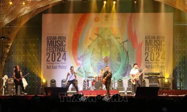 Die Wall Band belebt das ASEAN-India Music Festival