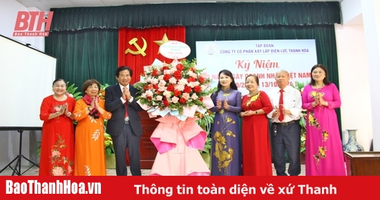 Thanh Hoa Power Construction Joint Stock Company feiert 20 Jahre vietnamesischen Unternehmertag