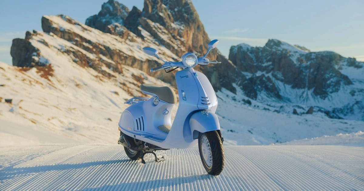 La Vespa 946 tiene una versión aniversario de Tet At Ty, que promete ser "caliente" cuando llegue a Vietnam