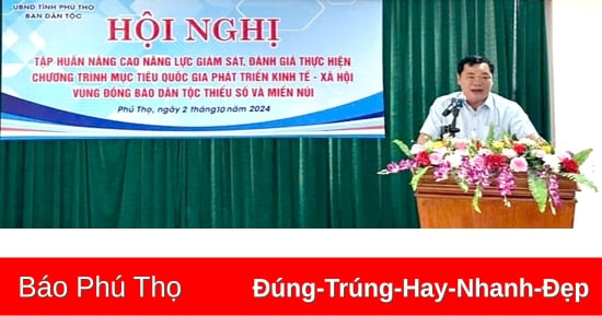 Tập huấn, nâng cao năng lực giám sát cho cán bộ triển khai Chương trình 1719