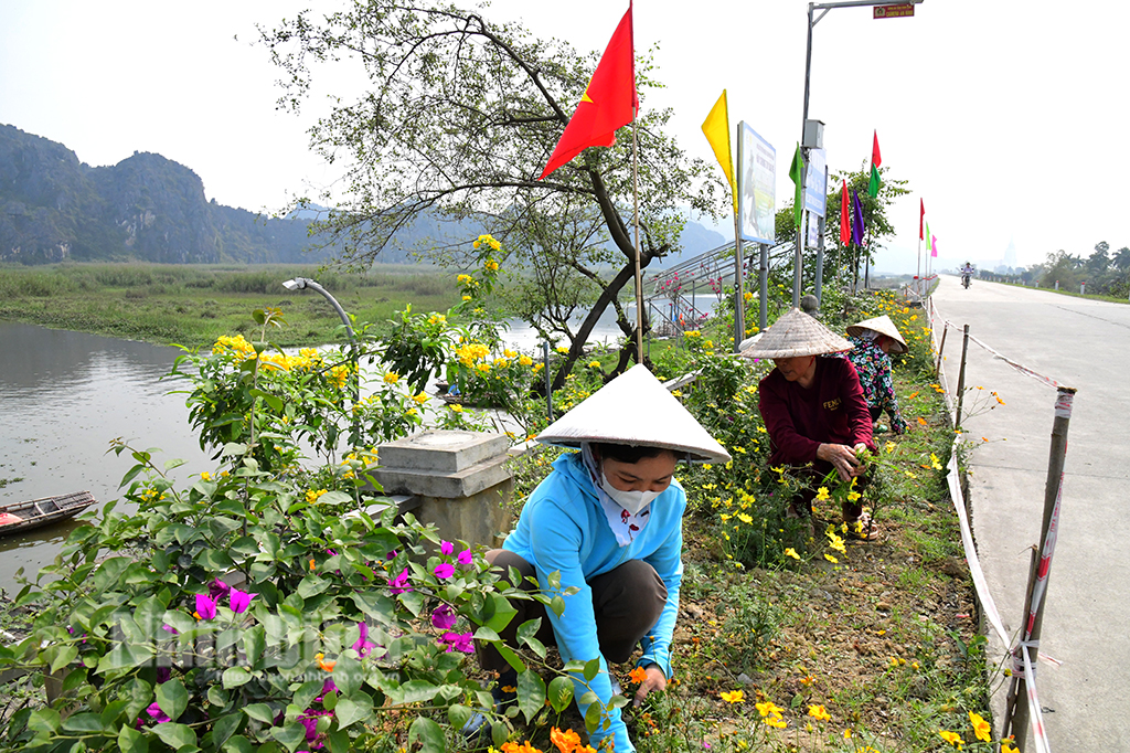 Gia Vân Xây dựng môi trường văn hóa văn minh du lịch