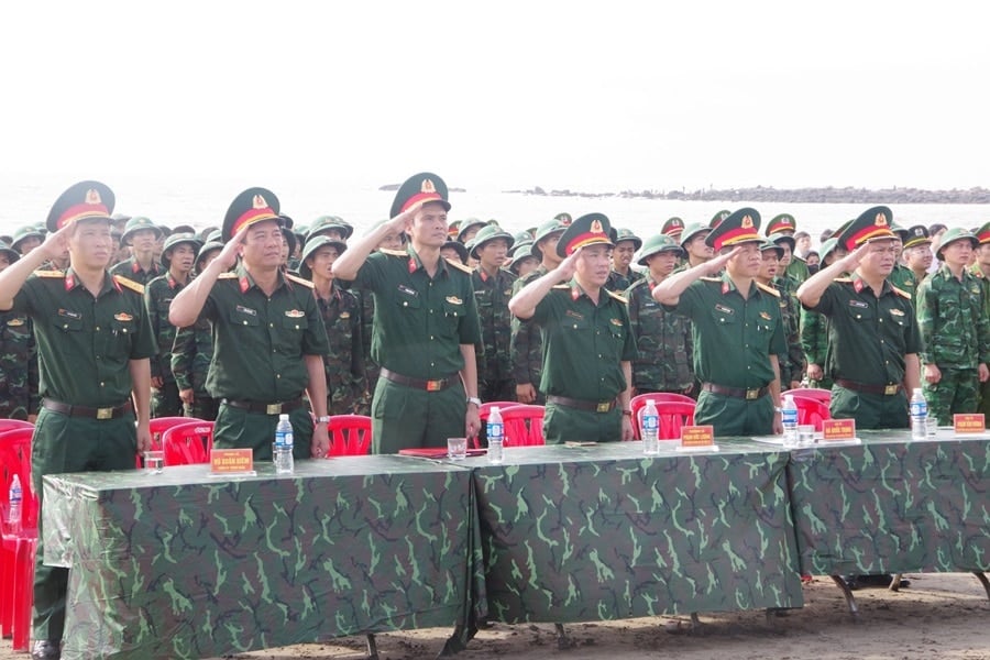 Hai Phong City Military Command launched Youth Festival with the Fatherland's sea and islands