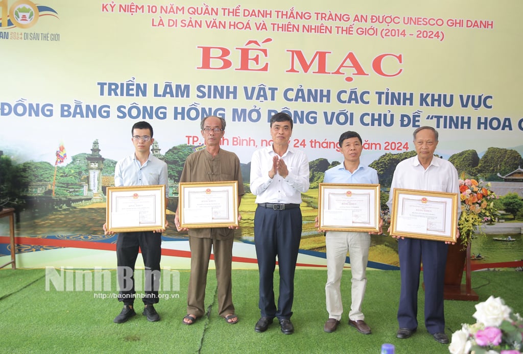 Bế mạc Triển lãm Sinh vật cảnh các tỉnh Đồng bằng sông Hồng mở rộng năm 2024