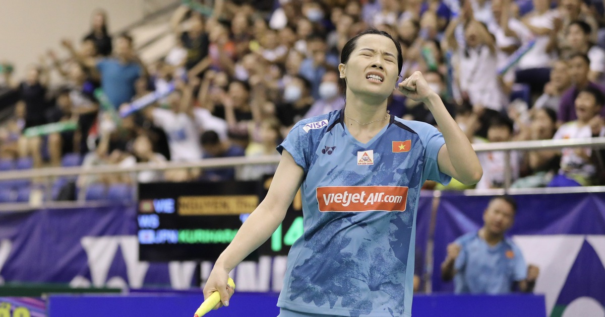 Gegner warf Schläger nach Niederlage gegen Nguyen Thuy Linh beim Indonesia Masters Badminton-Turnier